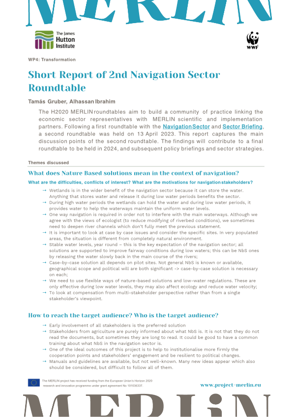 open/download report RT2: Navigation as pdf